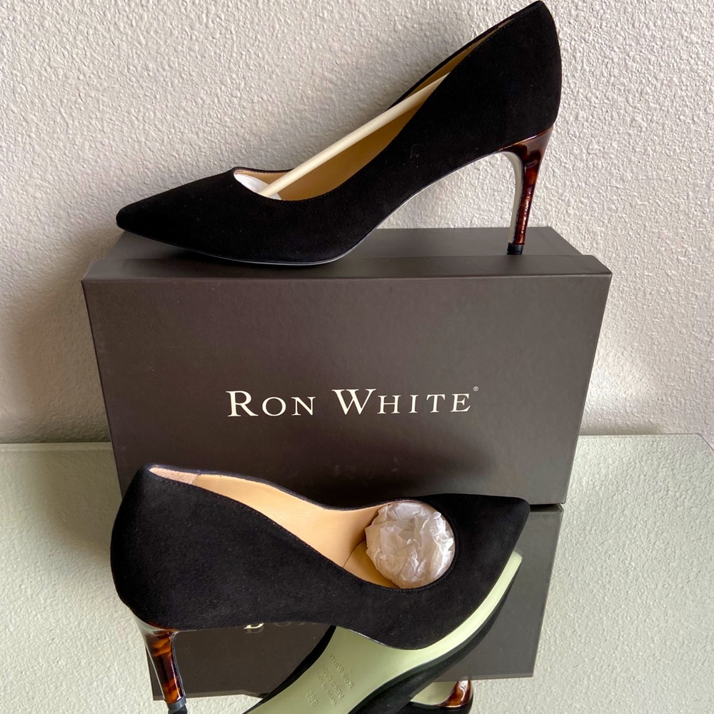 Ron White Brand New Cindy Tortoise Leather shoes!